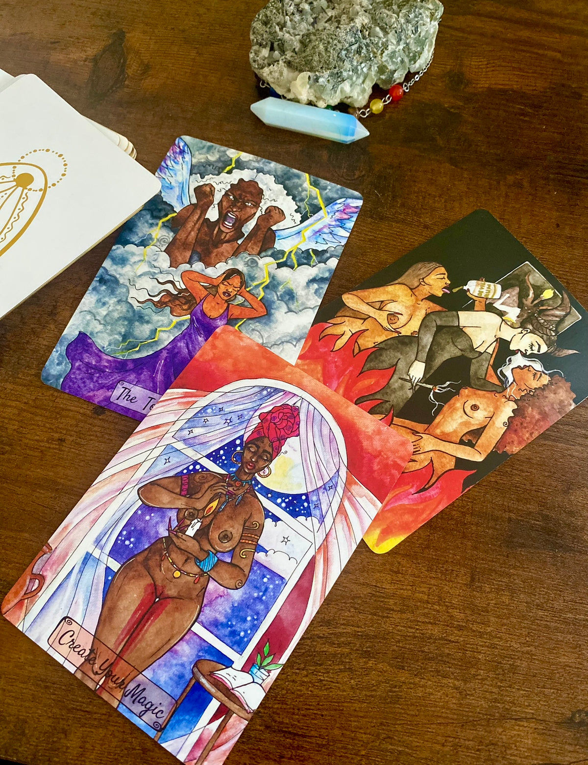 Personal Growth Oracle Cards Self Discovery Deck Spiritual Journey Tool Feminine Power Card Collection 31 Card Meditation Set Daily Reflection Practice Deck Inner Wisdom Guide Intuitive Reading Cards Empowerment Journey Tool Morning Ritual